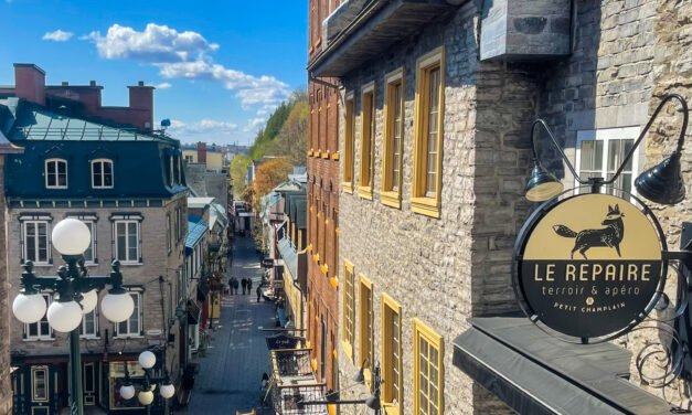 A FRENCH HOLIDAY: DINING AND LODGING IN QUÉBEC CITY