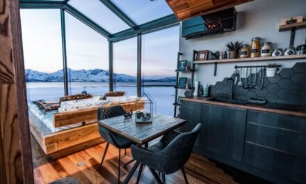 Sleep in a Glass Lodge in Norway for Aurora Borealis Hunting