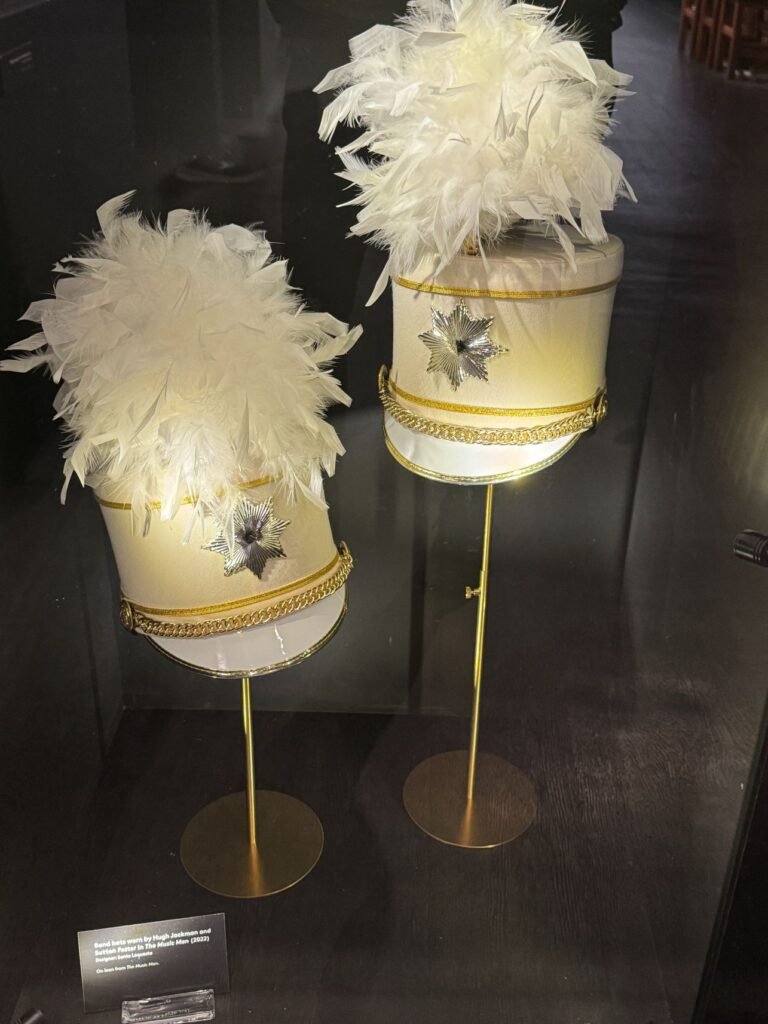 Band hats worn by Hugh Jackman and Sutton Foster in the revival of The Music Man