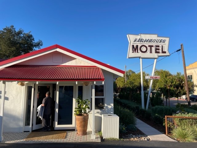 The new Farmhouse Motel. Photo Jill Weinlein