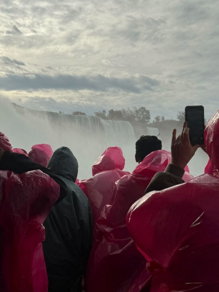 It's a photo frenzy on the Maid of the Mist