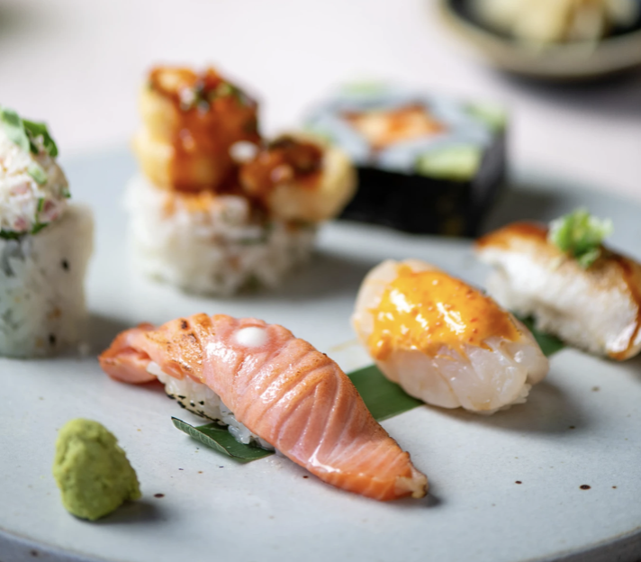 Sushi Plate - Photo courtesy of Holland America Line