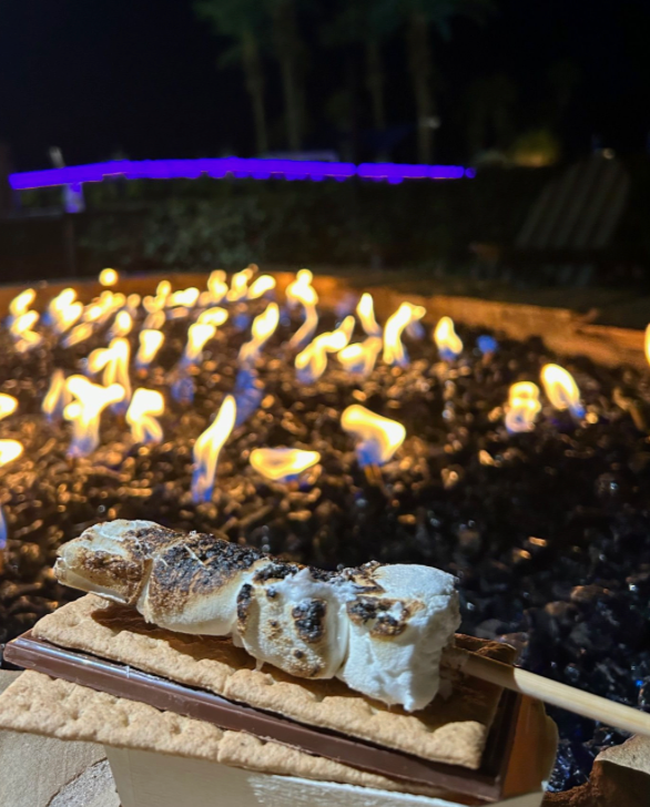 S'mores at JW Marriott Desert Springs