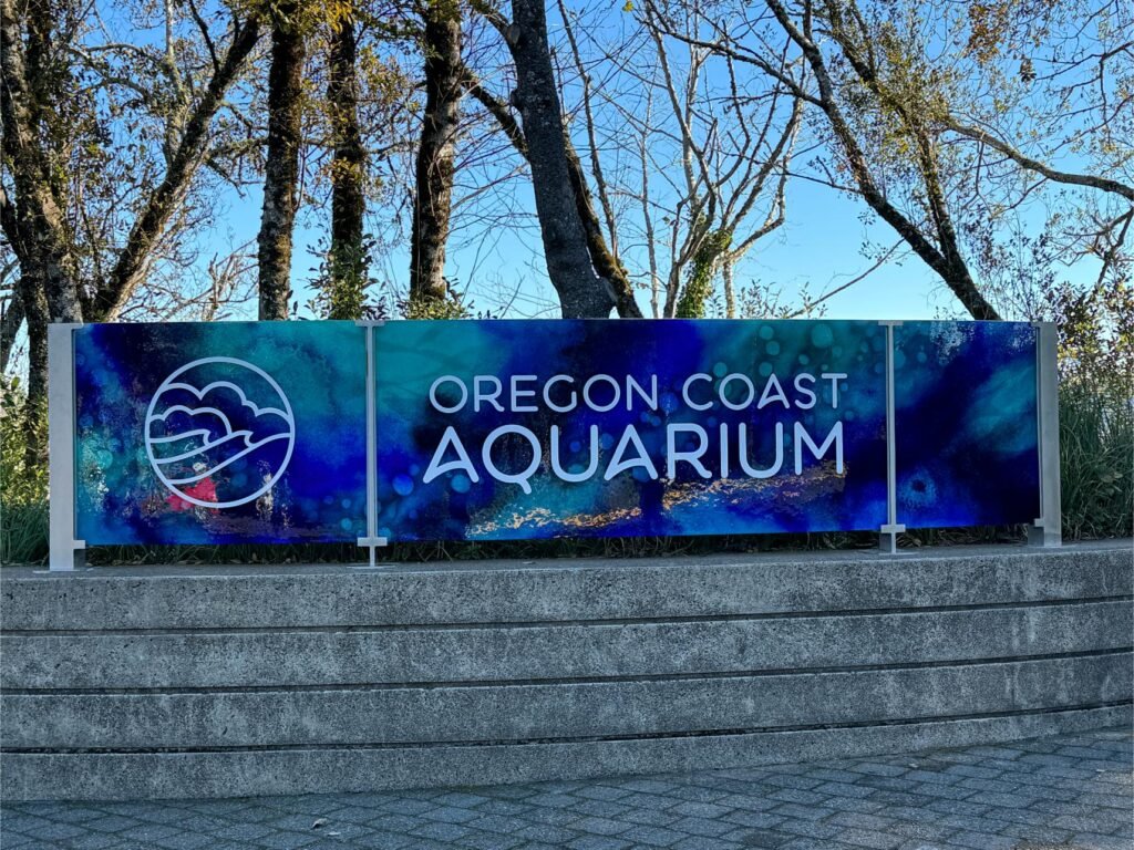 The Oregon Coast Aquarium is a highlight in Newport