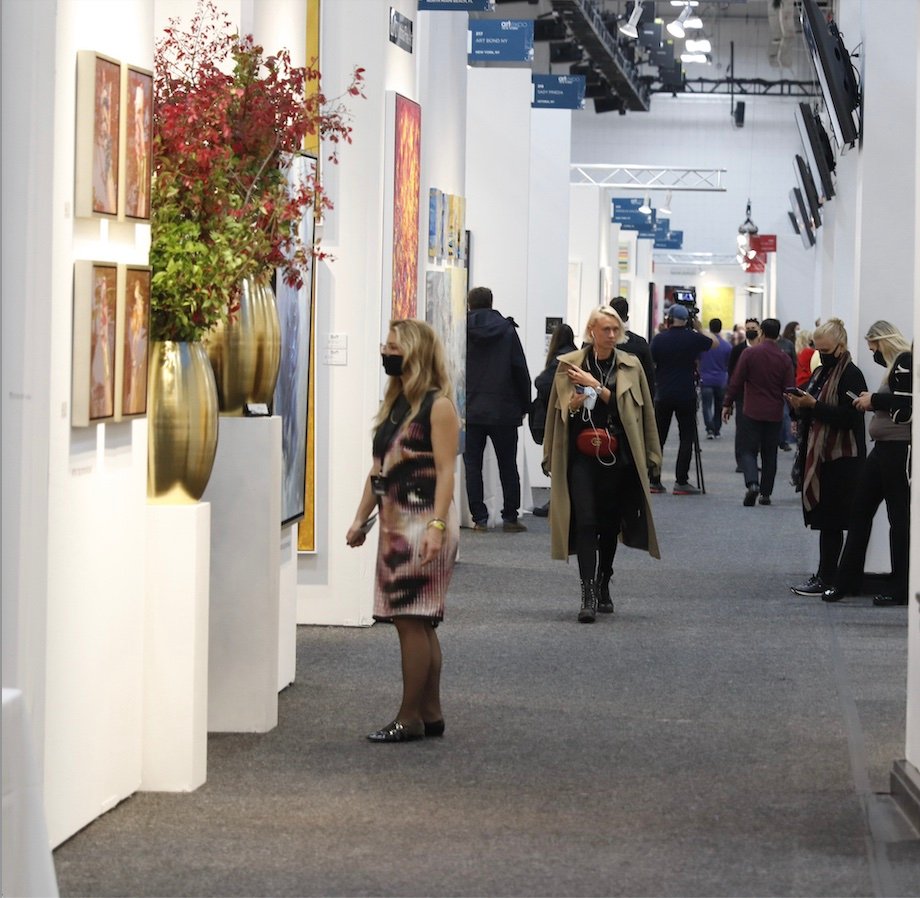 Artexpo New York photography and 2024 Exhibitor artwork (credit Redwood Art Group)