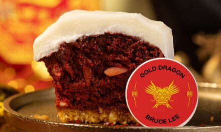 Sprinkles Golden Dragon Bruce Lee Cupcake