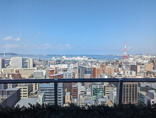 A view of Fukuoka, Japan, and Hakata Bay from the Ritz-Carlton Fukuoka. Photo by Christopher Elliott