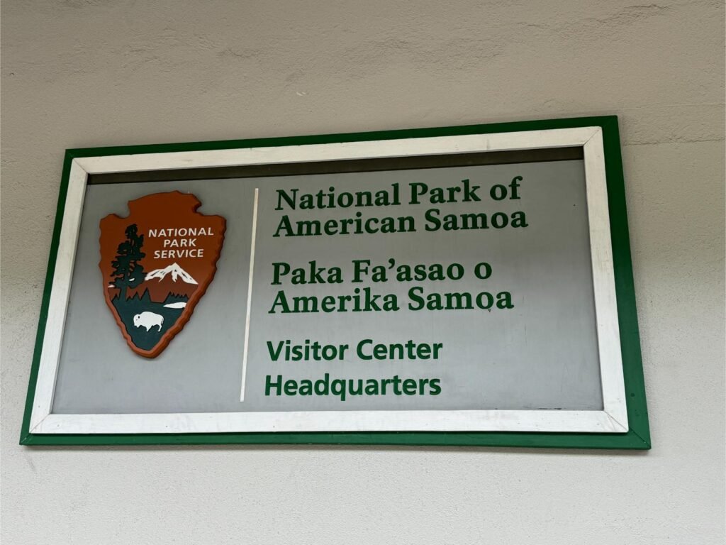 Welcome to the National Park of American Samoa