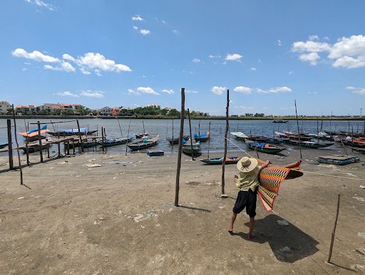 Fishing boats in Hoi An, Vietnam. Photo by Christopher Elliott