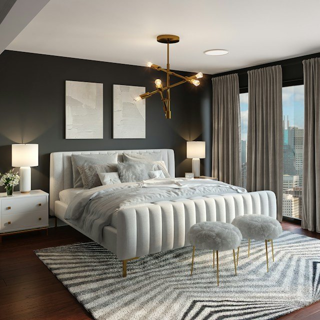 luxury bedoom design