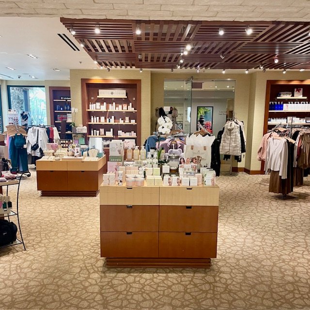 Retail therapy at Spa Desert Springs. Photo Jill Weinlein