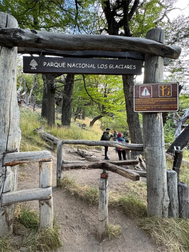 Entrance to National Park, photo by Debbie Stone