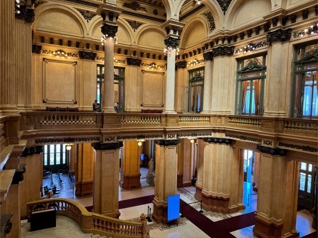 View of the foyer, photo by Debbie Stone