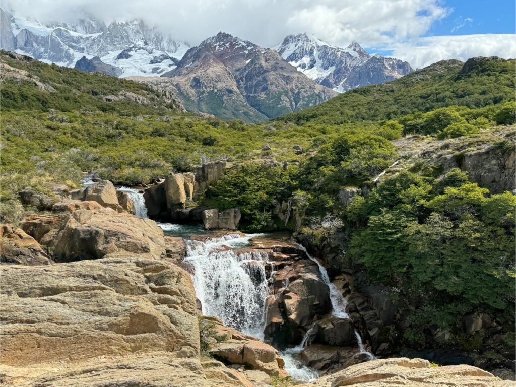 Waterfalls are also a part of the scenery, photo by Debbie Stone