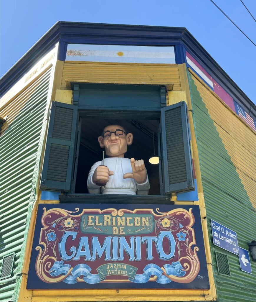 Welcome to Caminito, photo by Debbie Stone