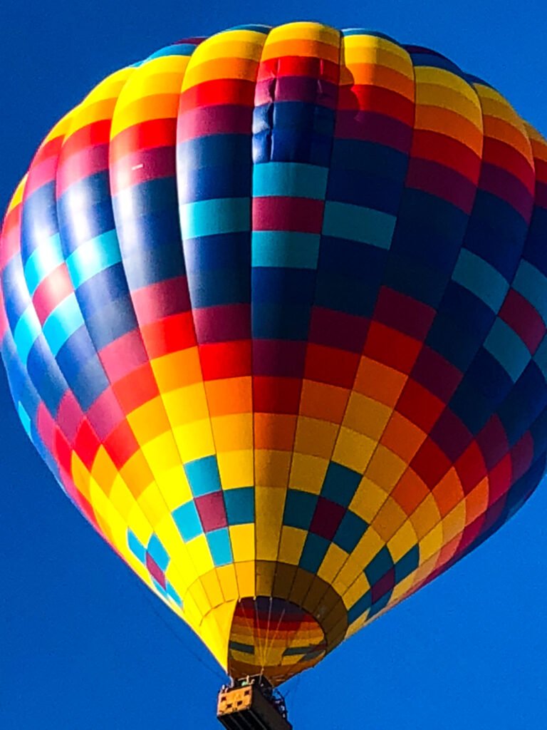 Napa Valley Aloft balloon rides departs out of V Marketplace in the heart of Yountville