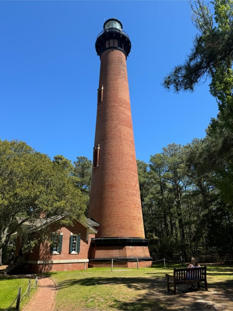 Currituck Beach Lighthouse. Photo by Debbie Stone'