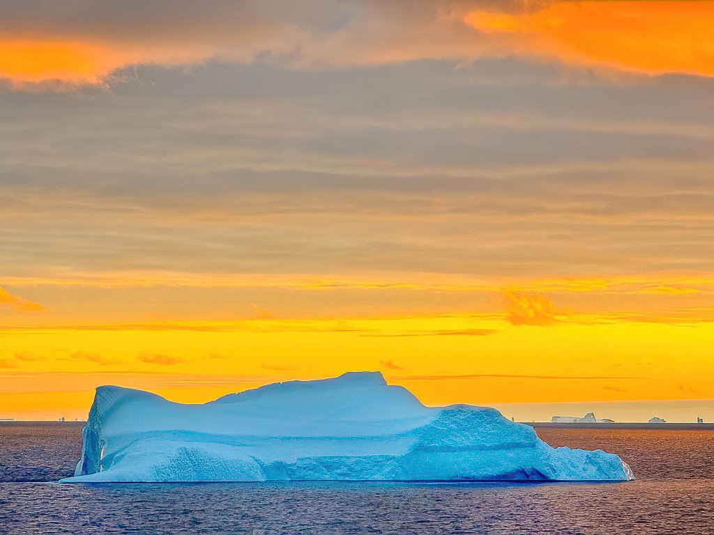 Surprisingly, we witnessed a few tropical-worthy sunsets in the Southern Ocean. Photo by Jett Britnell