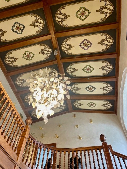 Foyer inside the Pasadena Showcase House of Design. Photo Jill Weinlein