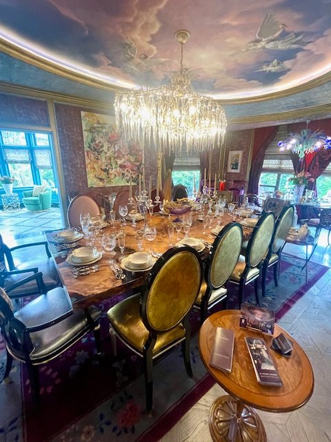 Dining Room inside the Pasadena Showcase House of Design. Photo Jill Weinlein