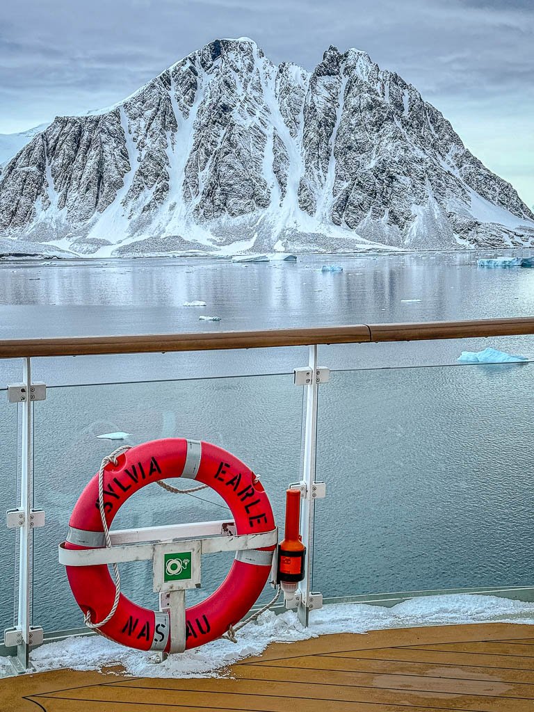 The passing views from the ship's outdoor observation deck are downright breathtaking. Photo by Jett Britnell