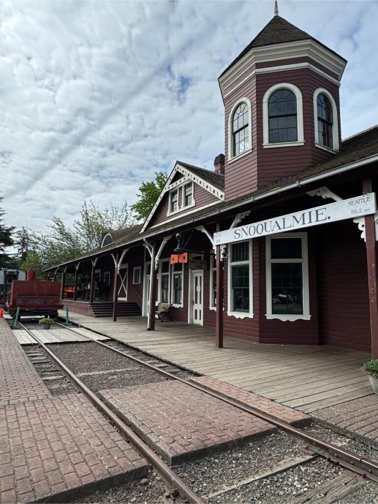 Snoqualmie Depot. Photo by Debbie Stone