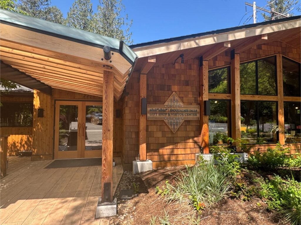 Snoqualmie Falls and Visitor Center. Photo by Debbie Stone