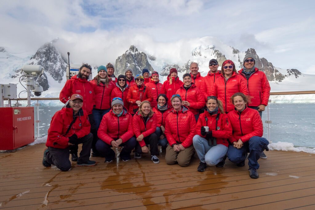 Sylvia Earle's Antarctic Expedition Team. Photo by Scott Portelli