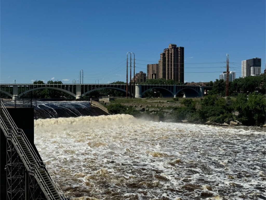 St. Anthony Falls. Photo by Debbie Stone