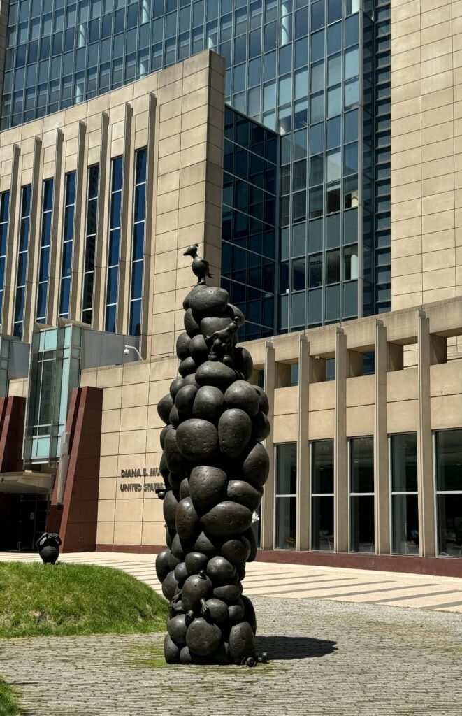 Tom Otterness' Rockman. Photo by Debbie Stone