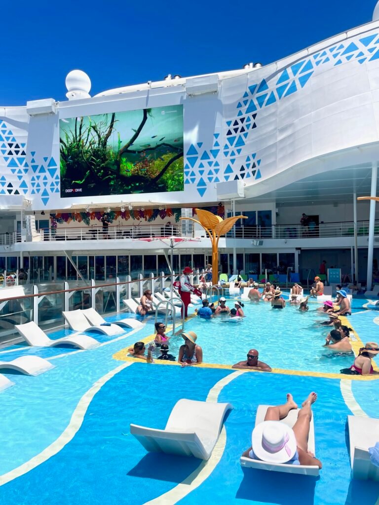 Pool Time on Utopia of the Seas. Photo Jill Weinlein