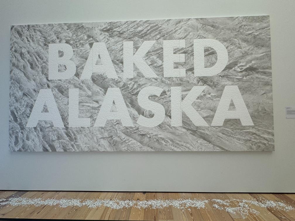 Baked Alaska by Justin Brice Guariglia at the Anchorage Museum. Photo by Debbie Stone