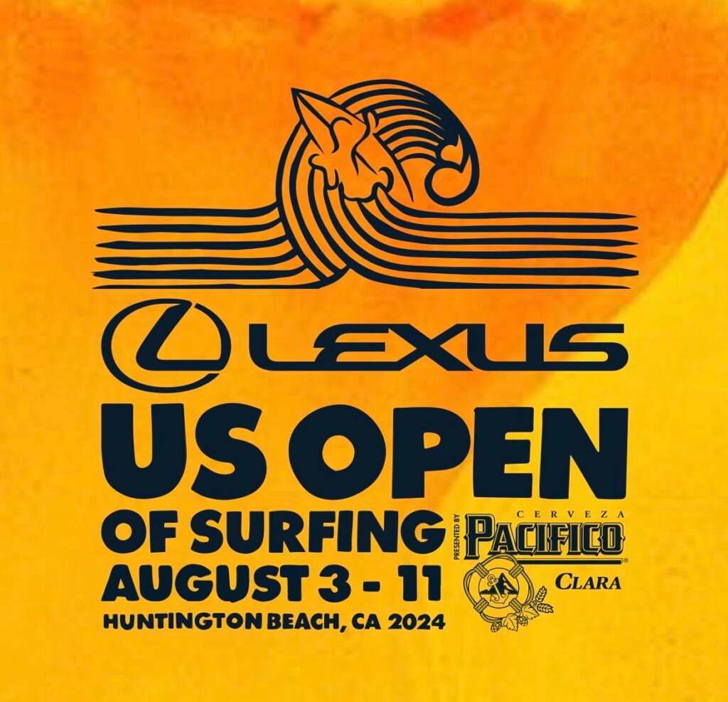 Lexus US OPEN of SURFING. logo