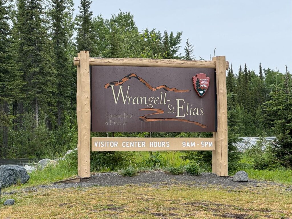 Welcome to Wrangell-St. Elias NP! Photo by Debbie Stone