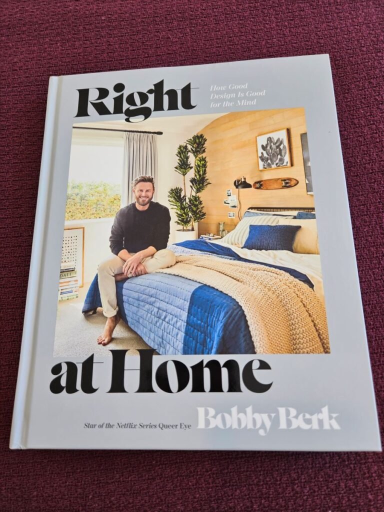 A photo of Bobby Berk's design book Right at Home