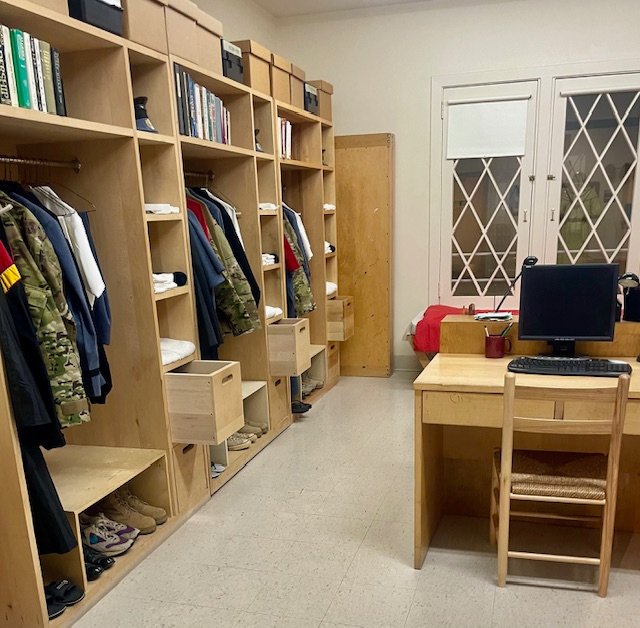 VMI Student rooms. Photo by Jill Weinlein