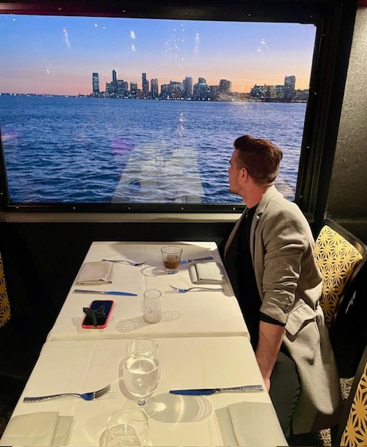 Dine with a view. Photo Jill Weinlein