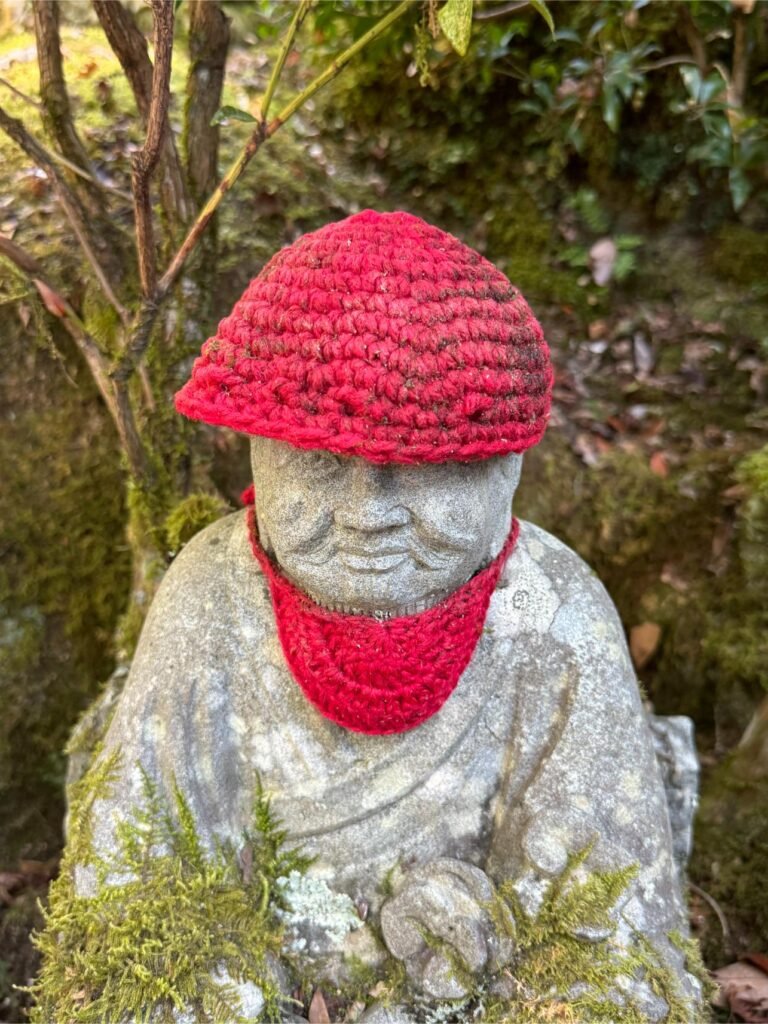 Jizo statue. Photo by Debbie Sotne