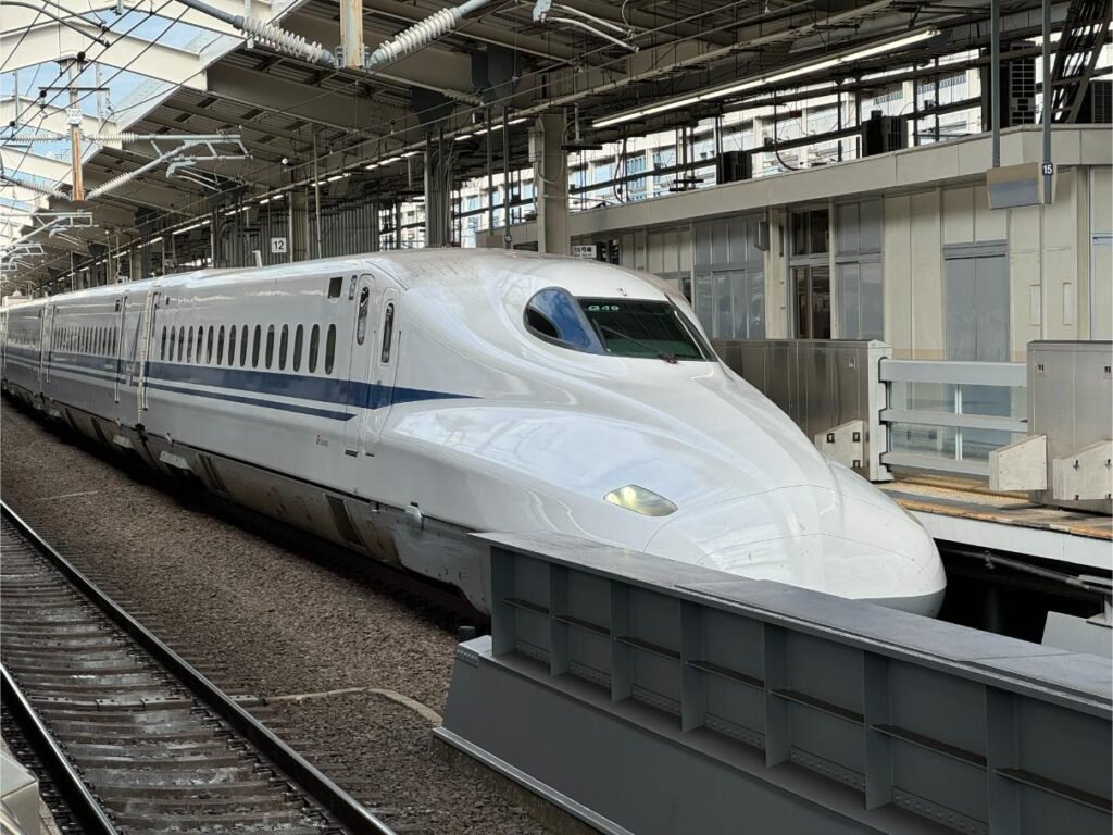 Speedy Shinkansen. Photo by Debbie Stone