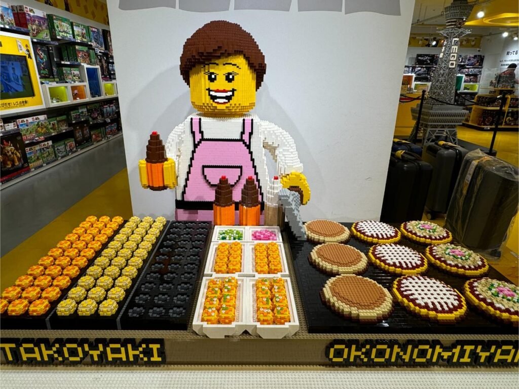 Yes, there's even Lego in the shape of Japanese food. Photo by Debbie Stone