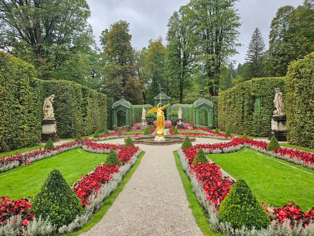 grounds at castle