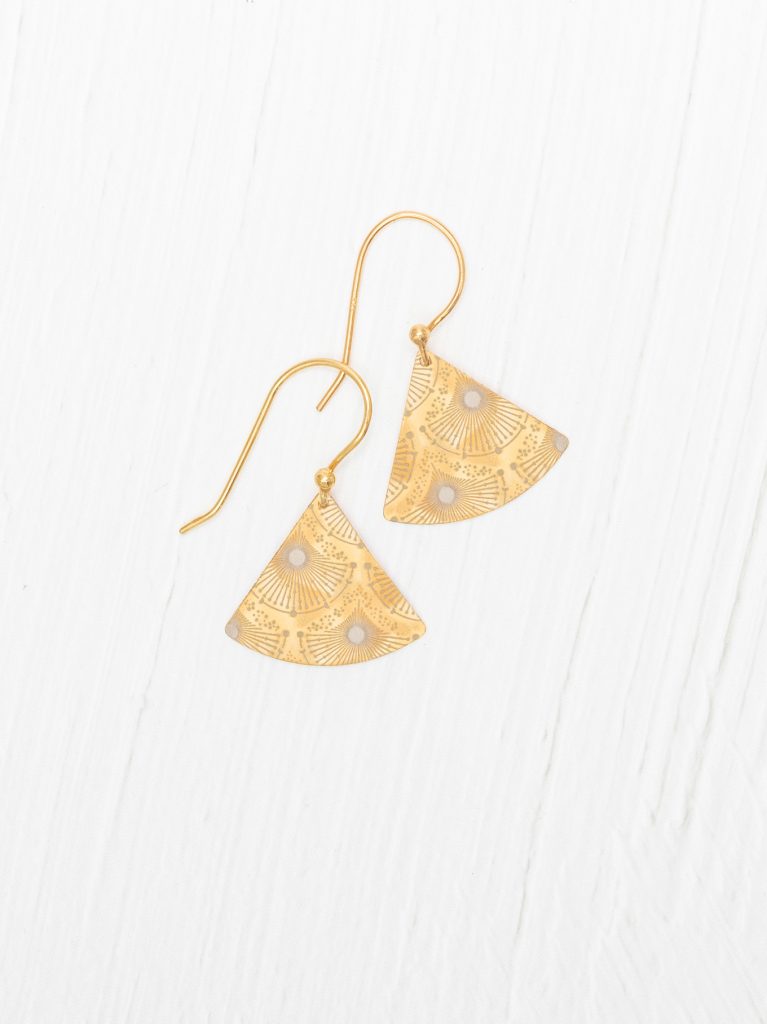 Holly Yashi's Halley Earrings are sparkly and delicate. Courtesy of Holly Yashi