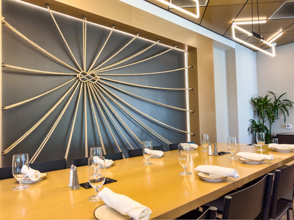 Group Dining at Haven Point Provisions & Spirits Restaurant at Sonesta Irvine.