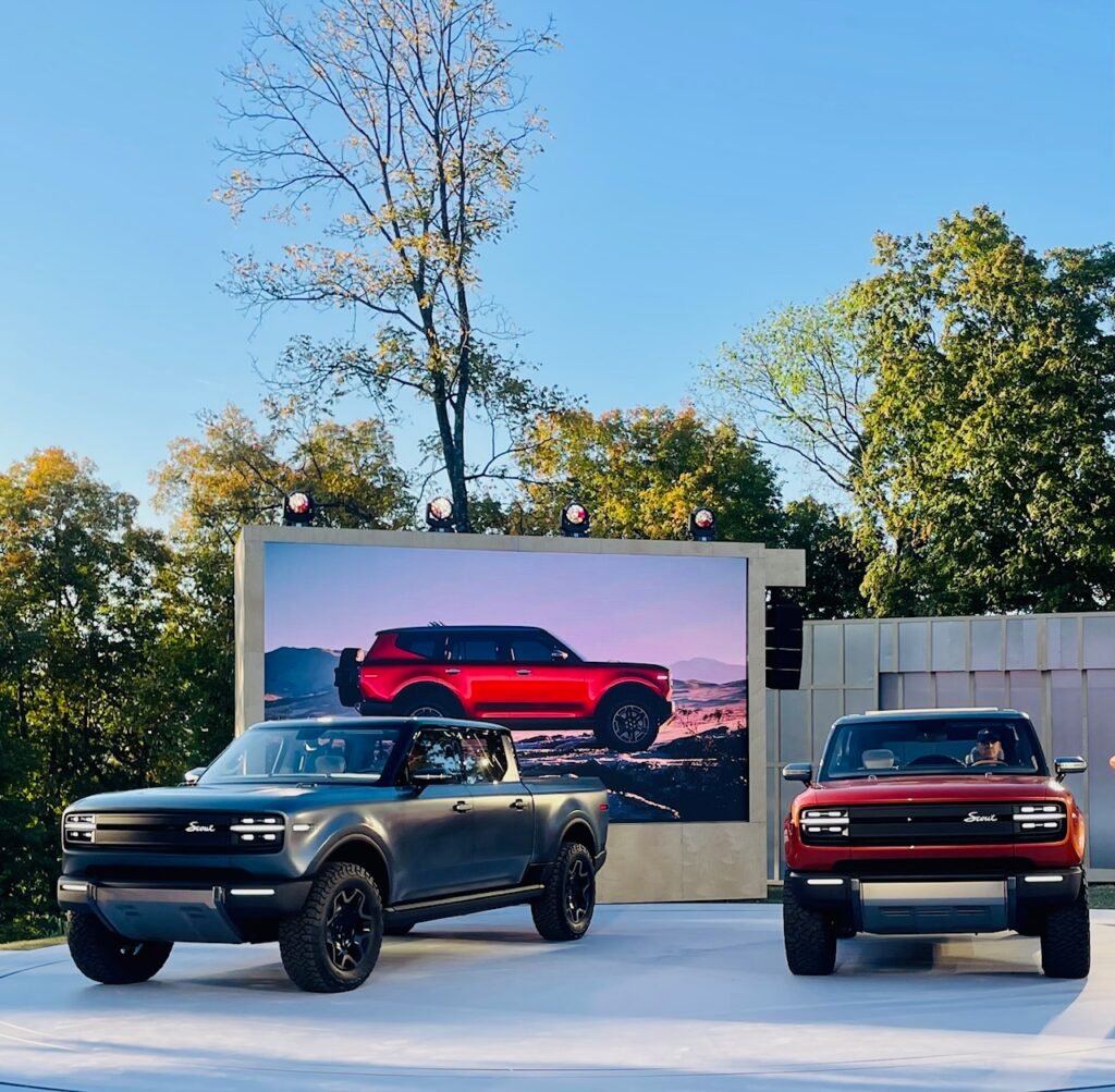 Scout Motors Traveler and Terra. Photo Jill Weinlein