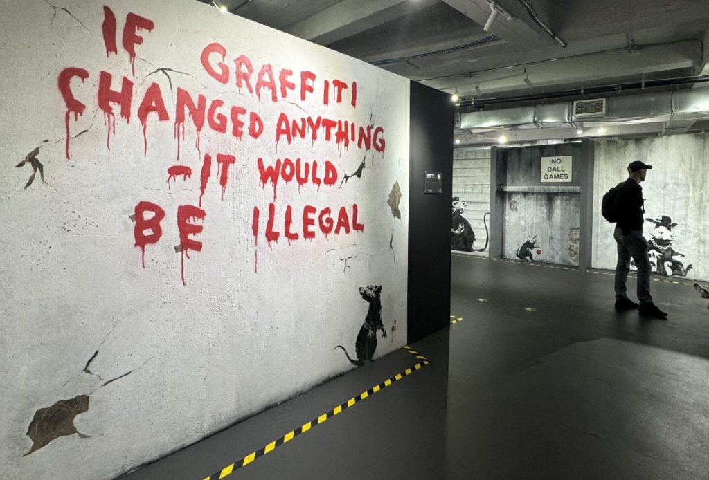 If Graffiti Changed Anything it Would be Illegal. Photo by Debbie Stone