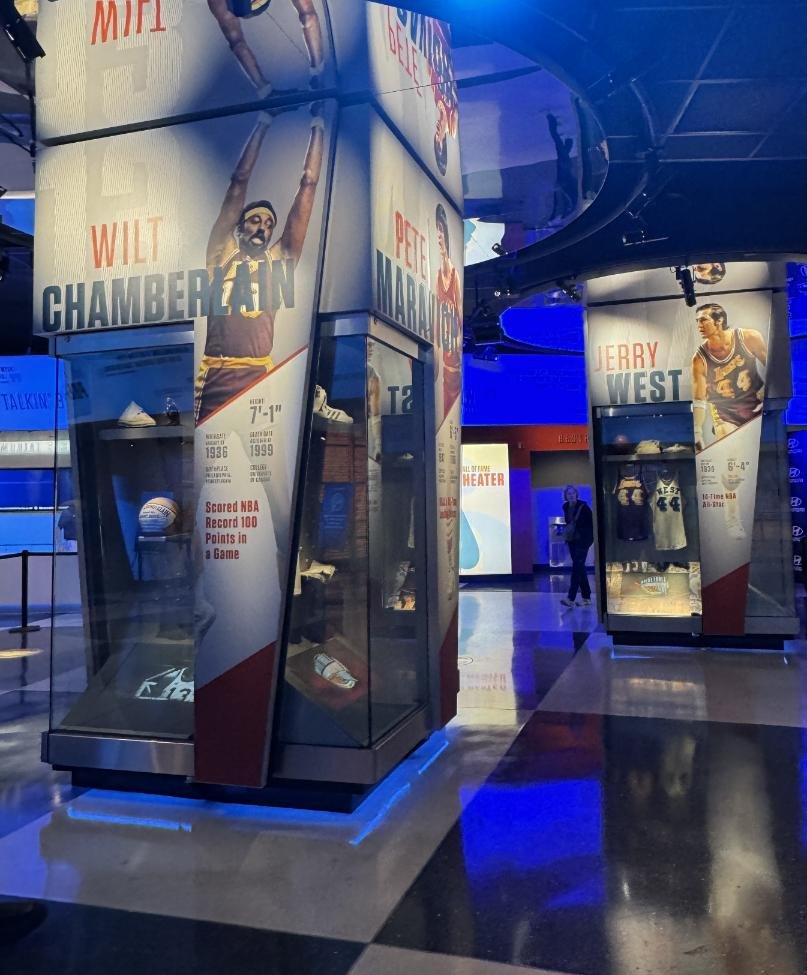 Player lockers. Photo by Debbie Stone