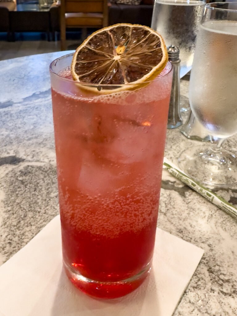 Zero-Proof Hibiscus Lowball at Haven Point in Sonesta Irvine