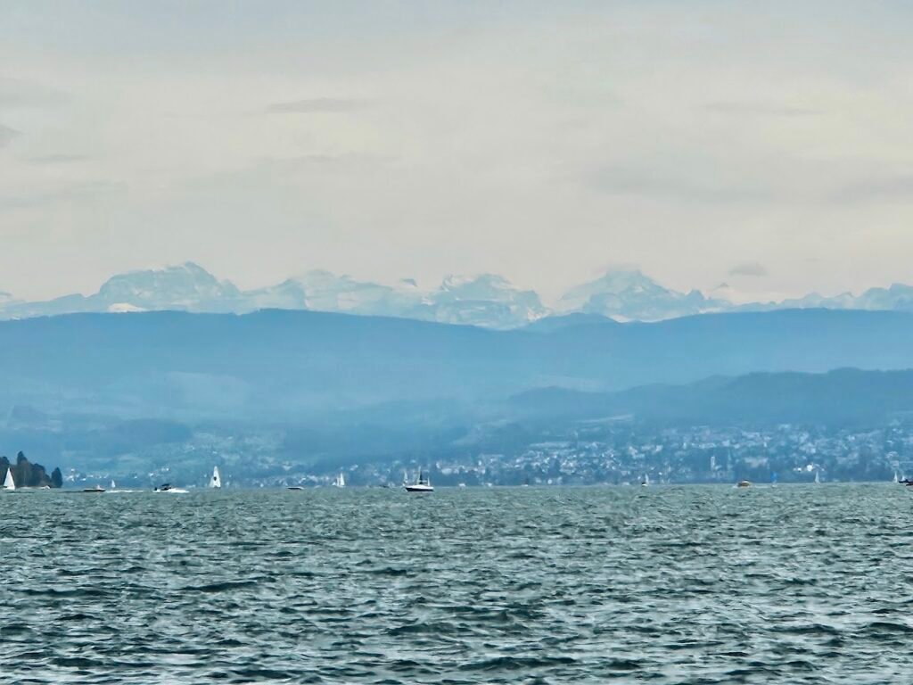 water views of Lake Zurich