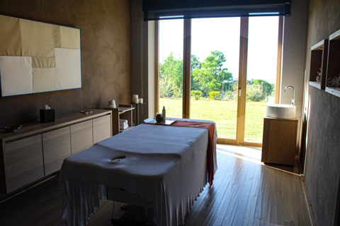 ADLER massage room.