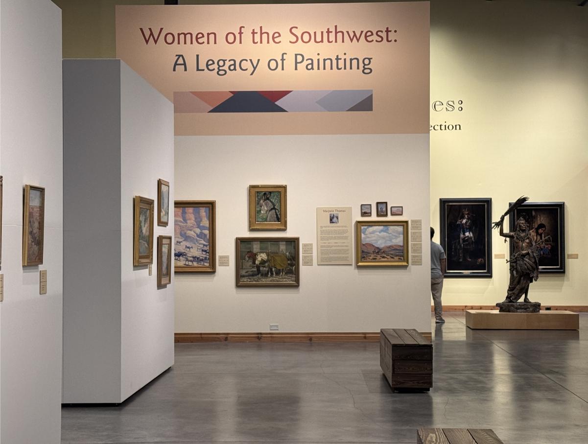 Women painters take centerstage in this gallery. Photo by Debbie Stone